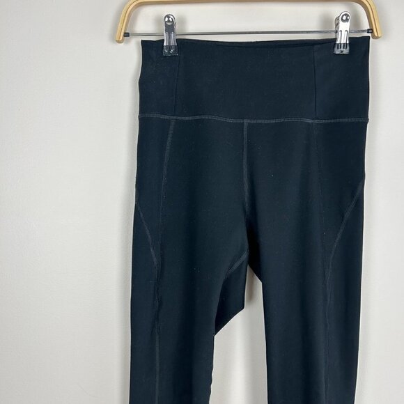 Girlfriend Collective Black Compressive High-Rise Legging 7/8 Size S - Picture 3 of 5